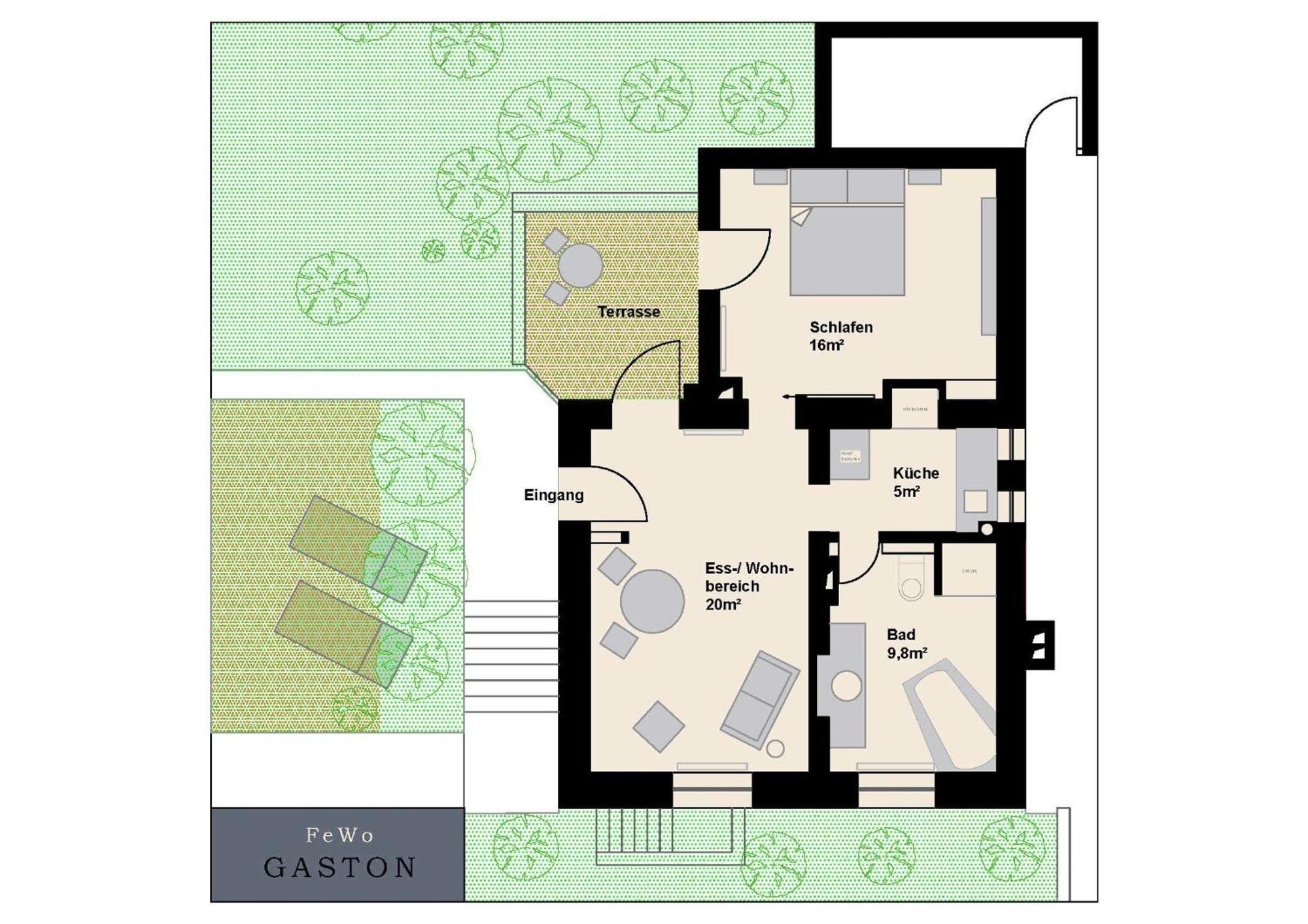 Ferienwohnung "Gaston" Mitten In Waldbreitbach 外观 照片